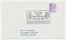 Cover / Postmark GB / UK 1983 Golf Championship  - Other & Unclassified