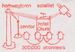 Meter Cut Netherlands 1982 Satellite - Hotel Okura - Astronomy