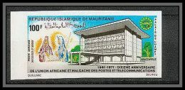90145a Mauritanie Non Dentelé ** MNH Imperf N°115 Uampt Télécommunication - Mauritania (1960-...)