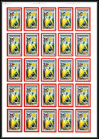 90076 République Centrafricaine Non Dentelé ** MNH ImperfN°89 Feuille Sheet Osaka Exposition Universelle Japan - 1970 – Osaka (Japan)