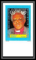 90069b Cameroun Cameroon Non Dentelé ** MNH Imperf N°805 Desmond Tutu Prix Nobel De La Paix Prize - Premio Nobel