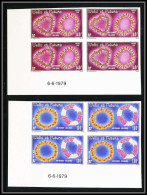 90017c Wallis Et Futuna Non Dentelé ** MNH ImperfN°241/242 Colliers Bijoux Jewels Coin Daté Colliers Rare - Non Dentellati, Prove E Varietà