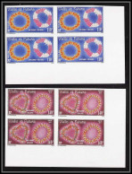 90017b Wallis Et Futuna Non Dentelé ** MNH Imperf N°241/242 Colliers Bijoux Jewels Bloc 4 Cote 112 Eu - Non Dentelés, épreuves & Variétés