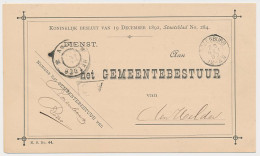 Kleinrondstempel Rozenburg 1897 - Unclassified