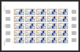 90011/ Terres Australes Taaf N°157 Amiral Max Douguet Non Dentelé Imperf ** MNH Feuille 25 Sheet  - Imperforates, Proofs & Errors