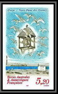 89967d/ Terres Australes Taaf N°218 Notre-Dame Des Oiseaux Birds Non Dentelé Imperf ** MNH  - Ongetande, Proeven & Plaatfouten