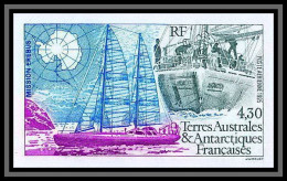 89965d/ Terres Australes Taaf PA N°134 Mission Erebus Non Dentelé Imperf ** MNH  - Imperforates, Proofs & Errors