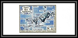 89918d Terres Australes Taaf PA N°103 Ilots Des Apotres Carte Island Map Non Dentelé Imperf ** MNH - Imperforates, Proofs & Errors