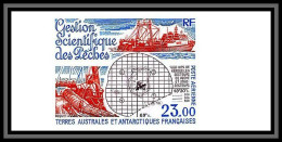 89915f Terres Australes Taaf PA N°130 Chalutier Peche Fishing Fishery Ship Bateau Non Dentelé Imperf ** - Imperforates, Proofs & Errors