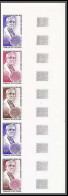 90600e Wallis Et Futuna N°105 Fleming Pénicilline Penicillium Essai Proof Non Dentelé Imperf ** MNH Bande 5 Strip - Krankheiten