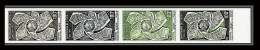 90567e Afars Et Issas - Essai Proof Non Dentelé Imperf ** MNH N°389 Upu Coin Daté 19/08/1974 Bande 4 - U.P.U.