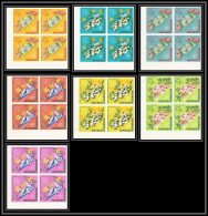 90597a Togo 71/74 536/538 Fleurs Flower Exposition Universelle Canada 1967 Non Dentelé Imperf ** Mnh Bloc 4 Universal - Togo (1960-...)