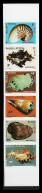 90525c Wallis Et Futuna N°323/328 Coquillages Shell Shells Non Dentelé ** MNH Imperfstrip Bande - Unused Stamps
