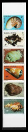 90525c Wallis Et Futuna N°323/328 Coquillages Shell Shells Non Dentelé ** MNH Imperfstrip Bande - Nuevos