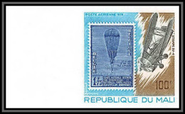 90502c Mali N°342 Avion Aviation Plane Airmail Belgique 354 Stampe Sv4 Non Dentelé Imperf MNH ** Stamps On Stamps  - Flugzeuge