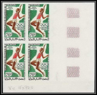 90492b Mauritanie N°91 Beamon Long Jump Saut Jeux Olympiques Olympic Games Mexico 1968 Non Dentelé Imperf MNH ** - Atletica