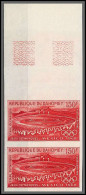 90472z Dahomey N°92 Jeux Olympiques Olympic Games Mexico 1968 Stade Stadium Paire Essai Proof Non Dentelé Imperf ** MNH - Ete 1968: Mexico