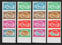 90430c Comores Comoros N°98 Diadème Diadem Bijoux Jewels Jewel Essai Proof Non Dentelé Imperf ** MNH 16 Couleurs - Unused Stamps