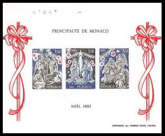 90317 Monaco Bloc N°23 BF Noel 1982 (christmas) Les Rois Mages 1982 The Magi Essai Proof Non Dentelé Imperf ** MNH  - Blocks & Sheetlets
