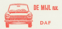 Meter Proof / Test Strip Netherlands 1969 Car - Daf - Voitures