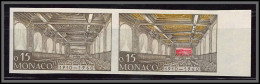 90203d Monaco N°528 Musee Oceanographique Museum Ocean Essai Proof Non Dentelé Imperf ** MNH Paire - Unused Stamps