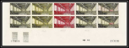 90203c Monaco N°528 Musee Oceanographique Museum Ocean Bloc 10 Essai Proof Non Dentelé Imperf ** MNH - Unused Stamps