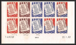 90205c Monaco MNH N°577 Parchemin Souveraineté Bloc 10 Coin Daté Strip Essai Proof Non Dentelé Imperf ** - Unused Stamps
