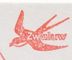 Meter Cut Netherlands 1976 Bird - Swallow - Other & Unclassified