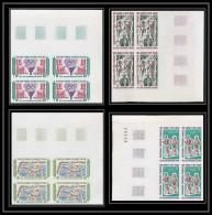 91607a Afars Et Issas Neuf ** N° 72/75 Jeux Olympiques Olympic Games Munich 72 1972 Cote 3750 Bloc 4 Coin Daté - Unused Stamps