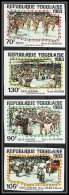 91110 Togo N°1094 + Pa 491 93 Costumes Et Danses Traditionnels Dance Non Dentelé Imperf ** MNH  - Dans