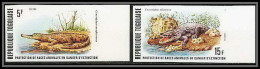 91135 Togo Crocodile Animaux Animals Non Dentelé Imperf ** MNH  - Other & Unclassified