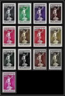 90920 Mali Lot 13 Couleurs RRR N° 191 Persée Cellini Mythologie Mythology Sculpture Essai Proof Non Dentelé Imperf** MNH - Mythology