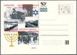 CDV C Czech Republic 70th Anniversary Of Theresienstadt Ghetto 2011 - Judaisme