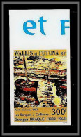 90886 Wallis Et Futuna N° 115 Braque Tableau Painting Collioure Non Dentelé Imperf ** MNH - Geschnittene, Druckproben Und Abarten