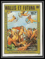 90881 Wallis Et Futuna PA N°129 Tableau Painting Raphael Le Triomphe De Galatee Non Dentelé Imperf** MNH  - Non Dentelés, épreuves & Variétés