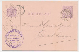 Briefkaart Varsseveld 1889 - Natuurboter - Eieren - Unclassified