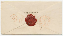 Naamstempel Werkendam 1857 - Briefe U. Dokumente