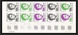 90814b Gabon Gabonaise N° 229 Dominique Ingres Tableau Painting Essai Proof Non Dentelé Imperforate ** MNH Bloc 10 - Sonstige & Ohne Zuordnung