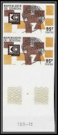 90745 Sénégal N° 413 Arphila 75 1975 Non Dentelé Imperf  - Philatelic Exhibitions