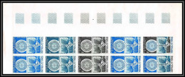 90736a Nouvelle Caledonie PA N° 166 Arphila 75 1975 Essai Proof Non Dentelé Imperf ** MNH Bloc 10 - Filatelistische Tentoonstellingen