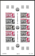 90724 Wallis Et Futuna N° 285 Philexfrance 1982 Essai Proof Non Dentelé Imperf ** MNH Feuille Sheet Planche - Briefmarkenausstellungen