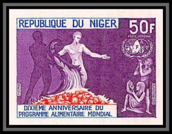 91832c Niger N° 220 Nutrition Food Alimentaire Apollon Mythologie Mythology Non Dentelé Imperf ** MNH  - Niger (1960-...)