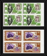91779b Niger PA N° 154 /155 Philatokyo 71 Stamps On Stamps 1971 Japon Japan Non Dentelé Imperf ** MNH Bloc 4 - Expositions Philatéliques