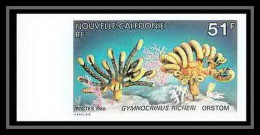 91769d Nouvelle-Calédonie N° 557 Crinoide Gymnocrinus Animaux Marins Sea Animals Non Dentelé Imperf ** MNH - Imperforates, Proofs & Errors