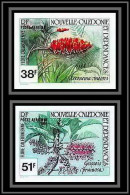 91770d Nouvelle-Calédonie 210/211 Brosse à Dent Geissois Pruinosa Fleur Flower Non Dentelé ** MNH (Imperforate) - Other & Unclassified