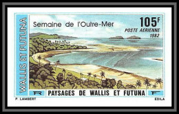 91750a Wallis Et Futuna PA N° 118 Semaine De L OUTRE-MER Paysages Non Dentelé Imperforate ** MNH  - Sin Dentar, Pruebas De Impresión Y Variedades