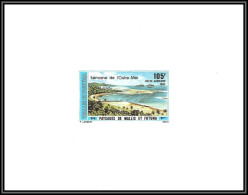 91750c Wallis Et Futuna PA N° 118 Semaine De L OUTRE-MER Paysages Non Dentelé Imperforate ** MNH Epreuve De Luxe Proof - Imperforates, Proofs & Errors