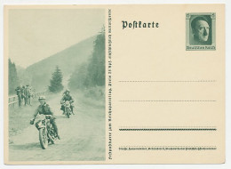 Postal Stationery Germany Motor Race - Moto