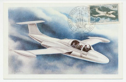 Maximum Card France 1959 Airplane - M.S. 760 Paris - Avions