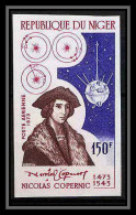 91714b Niger N° 221 Copernic Non Dentelé Imperf ** MNH Copernicus Kopernik Copernico  - Niger (1960-...)